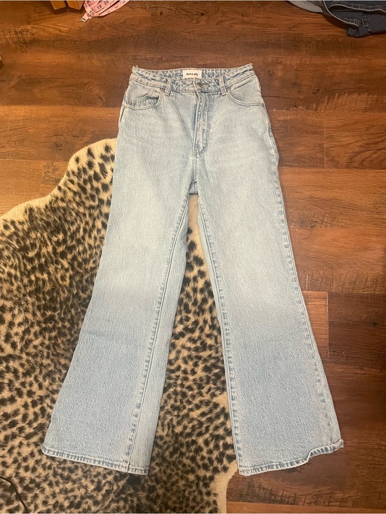ROLLA'S Denim - ROLLA'S High-Rise East Coast Flare Light Blue Vintage Wash Jeans